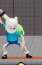 Finn the Human's idle stance.