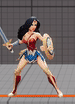 Wonder Woman's idle stance.