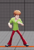 Shaggy's idle stance.