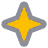 The star used for the Tier 1 badges.