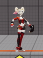 Harley Quinn's idle stance.