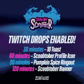 Guide for the Scoobtober stream Twitch Drops.