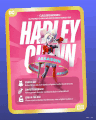 Harley Quinn's Class Breakdown card.
