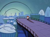 Dexter's laboratory, as it appeared in the titular cartoon show.