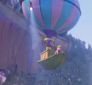 Peter Potamus' hot air balloon, as seen in Space Jam: A New Legacy.