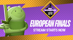 The announcement of the European Finals' stream starting.