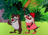 The Tasmanian She-Devil as she appeared at the end of Bedevilled Rabbit.