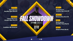 In-game promo for the Fall Showdown Tournament Series.