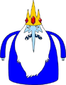Official artwork of Ice King from Adventure Time.