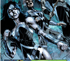 Black Lantern Wonder Woman as she appeared in Blackest Night: Wonder Woman Vol. 1 #1.