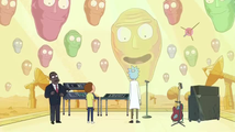 Numerous Cromulons along with Armagheadon as they appear in "Get Schwifty".