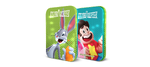 The Bugs Bunny and Steven Universe tin.