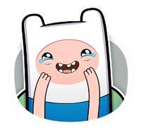Finn - Happy Sticker.png