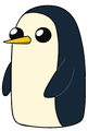 Gunter, one of Ice King's penguins.