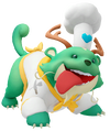 Earlier render for Chef Reindog, known as Chef, used in the Tech Tests.