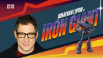 The announcement of Jonathan Lipow as the voice actor for Iron Giant.