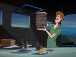 The "Super Shaggy Sandwich", one of the sandwiches that appeared in the Scooby-Doo franchise.