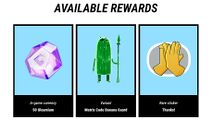 Matrix Banana Guard as one of the available rewards.