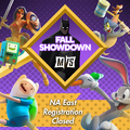 The announcement that the registrations for the NA East MultiVersus Fall Showdown tournament are getting closed.