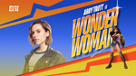 The announcement of Abby Trott as the voice actress for Wonder Woman.