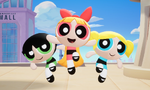 The Powerpuff Girls taunting Default on The City of Townsville.