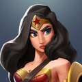 Wonder Woman's avatar from the WB Games website.