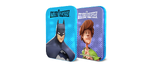 The Batman and Shaggy tin.