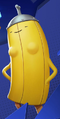 Lady Banana Guard's render used in promotional material.