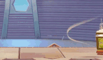 Combat Gizmo's entrance animation.