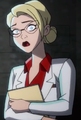 Dr. Harleen Quinzel as seen in the Harley Quinn show.