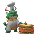 Unused render, found in the Twitch Extension's data files. This render strangely features the Sandwich item in it.
