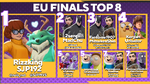 The Top 8 Duos of the European Finals tournament.