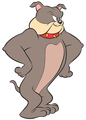 Official artwork of Spike from the Tom and Jerry franchise.