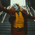 The Joker's dancing from the Joker movie.