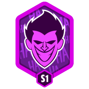 <font color="03c2fc">Badge (The Joker)