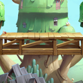 An edited version of the Official Artwork of Tree Fort, used to represent Tree Fort (1 vs 1) on the Map Selection screen.
