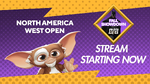 The announcement that the North America West Open MultiVersus Fall Showdown tournament's stream starting.